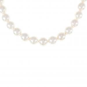 [BRAND NEW] Silver Clasp Akoya Pearl Necklace 7.5-8mm