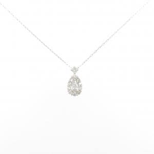 【新品】PT900/PT850 ダイヤモンド ネックレス 0.18CT