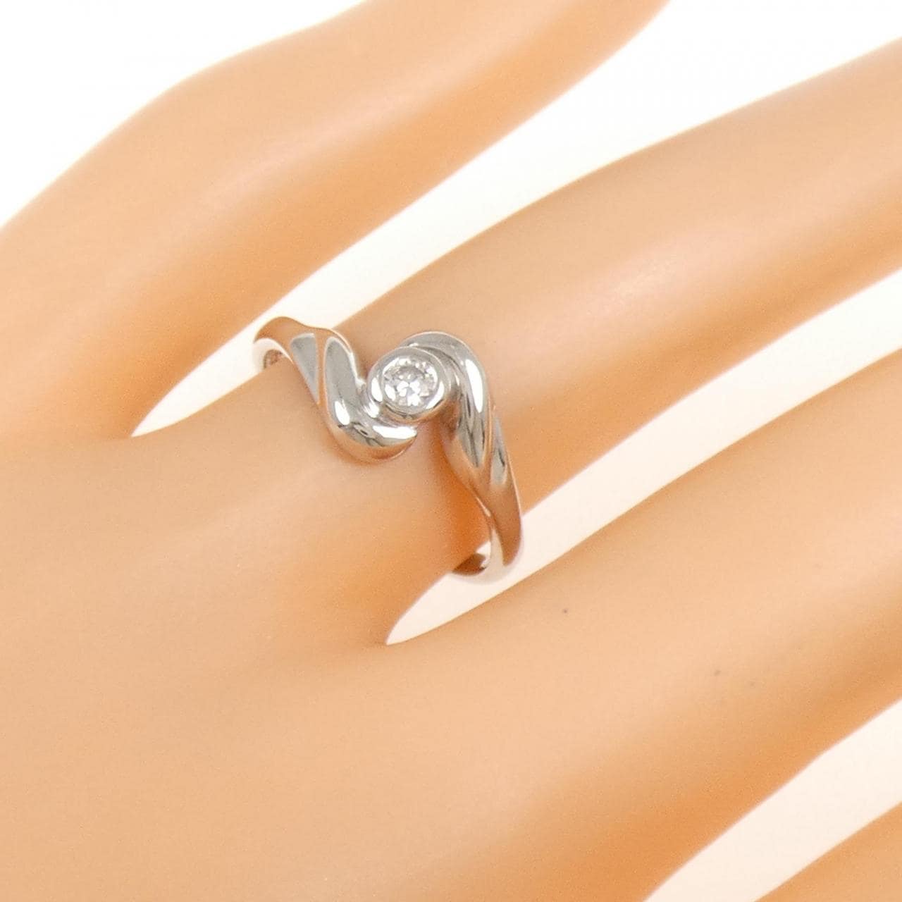 PT850 ダイヤモンド リング 0.08CT