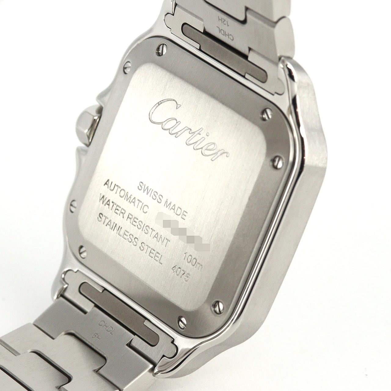 カルティエ サントス･ドゥ･カルティエMM コンビ W2SA0016 SSxYG 自動巻