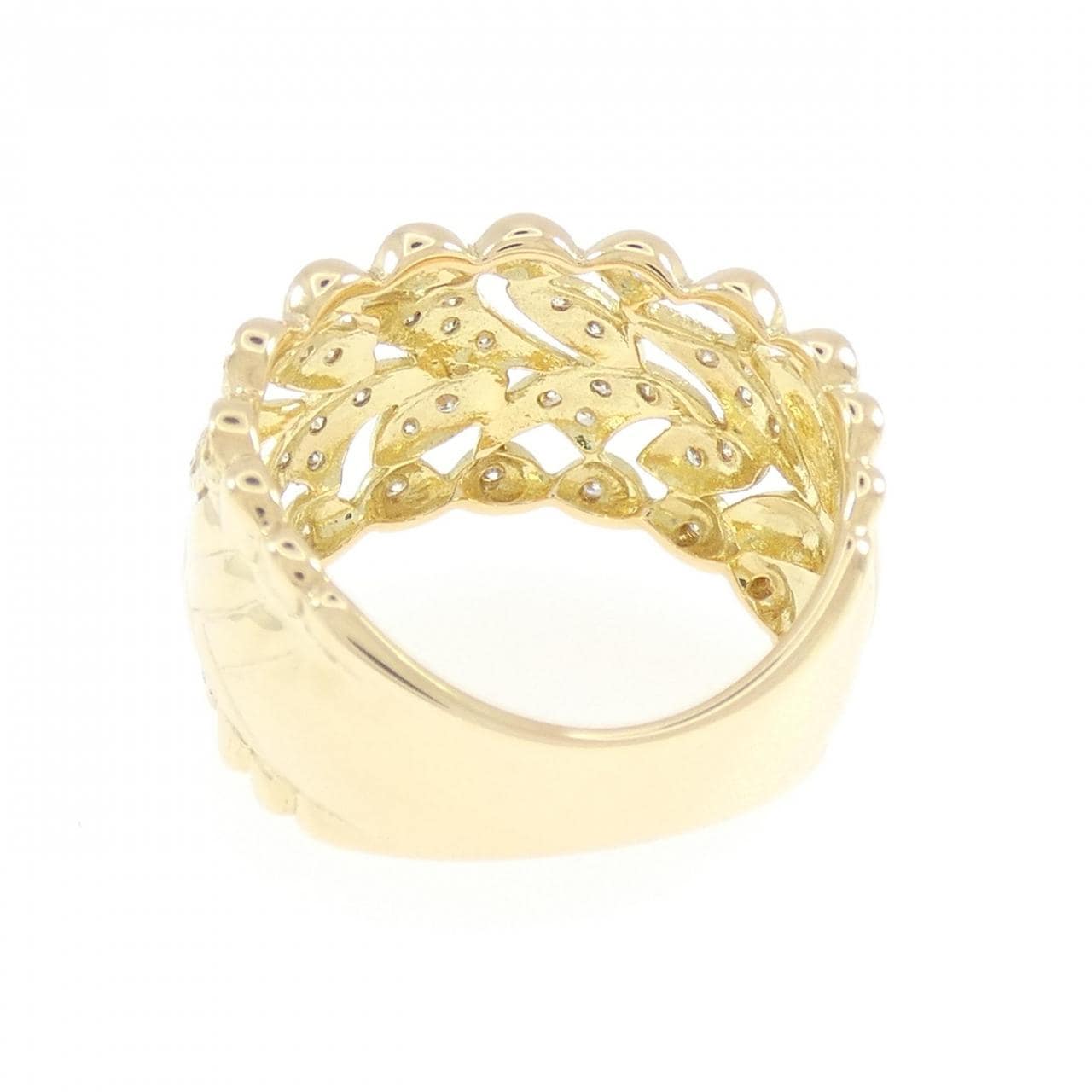 K18YG ダイヤモンド リング 0.34CT