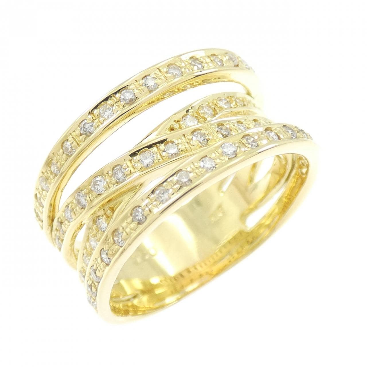 K18YG ダイヤモンド リング 0.50CT