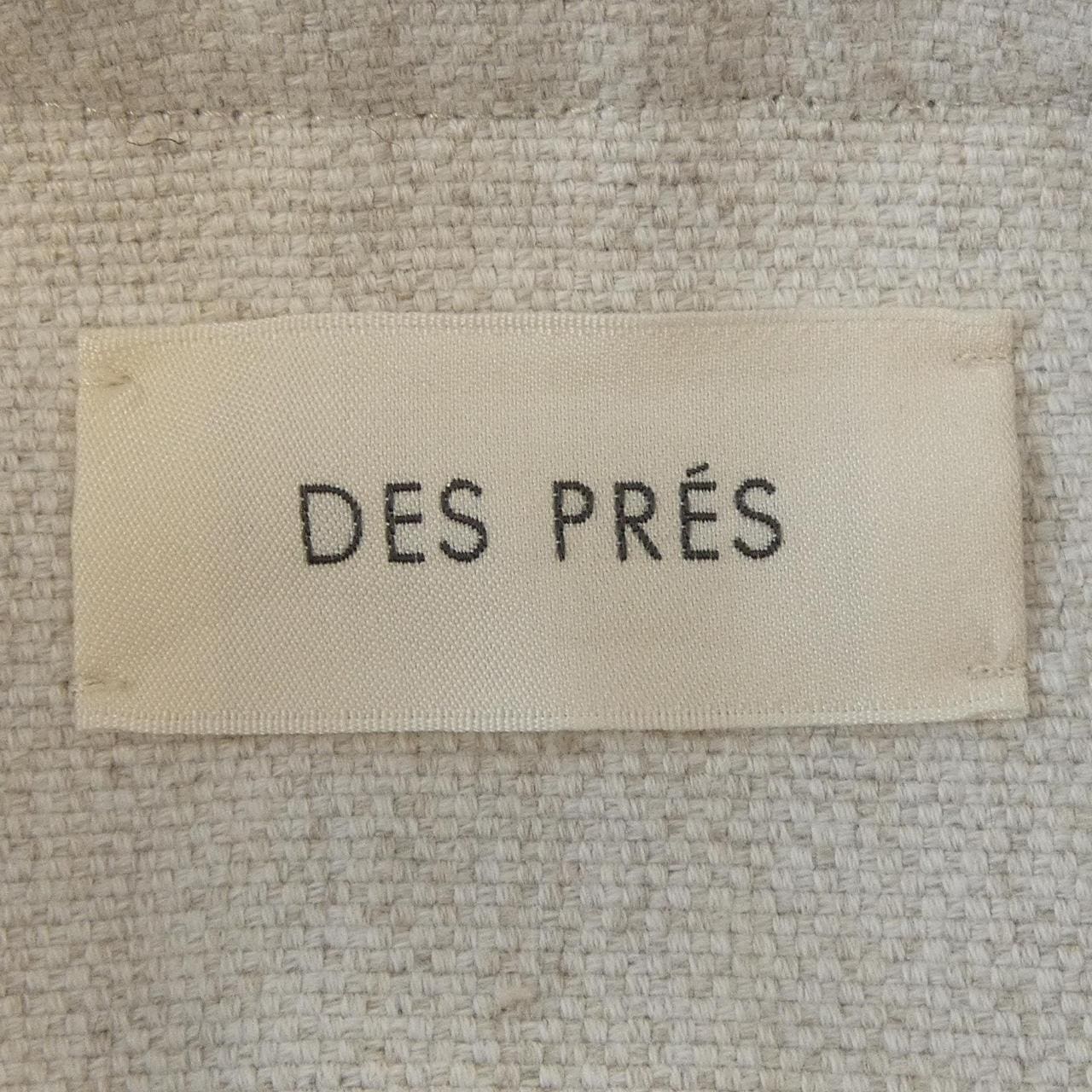 デプレ DES PRES ノーカラージャケット