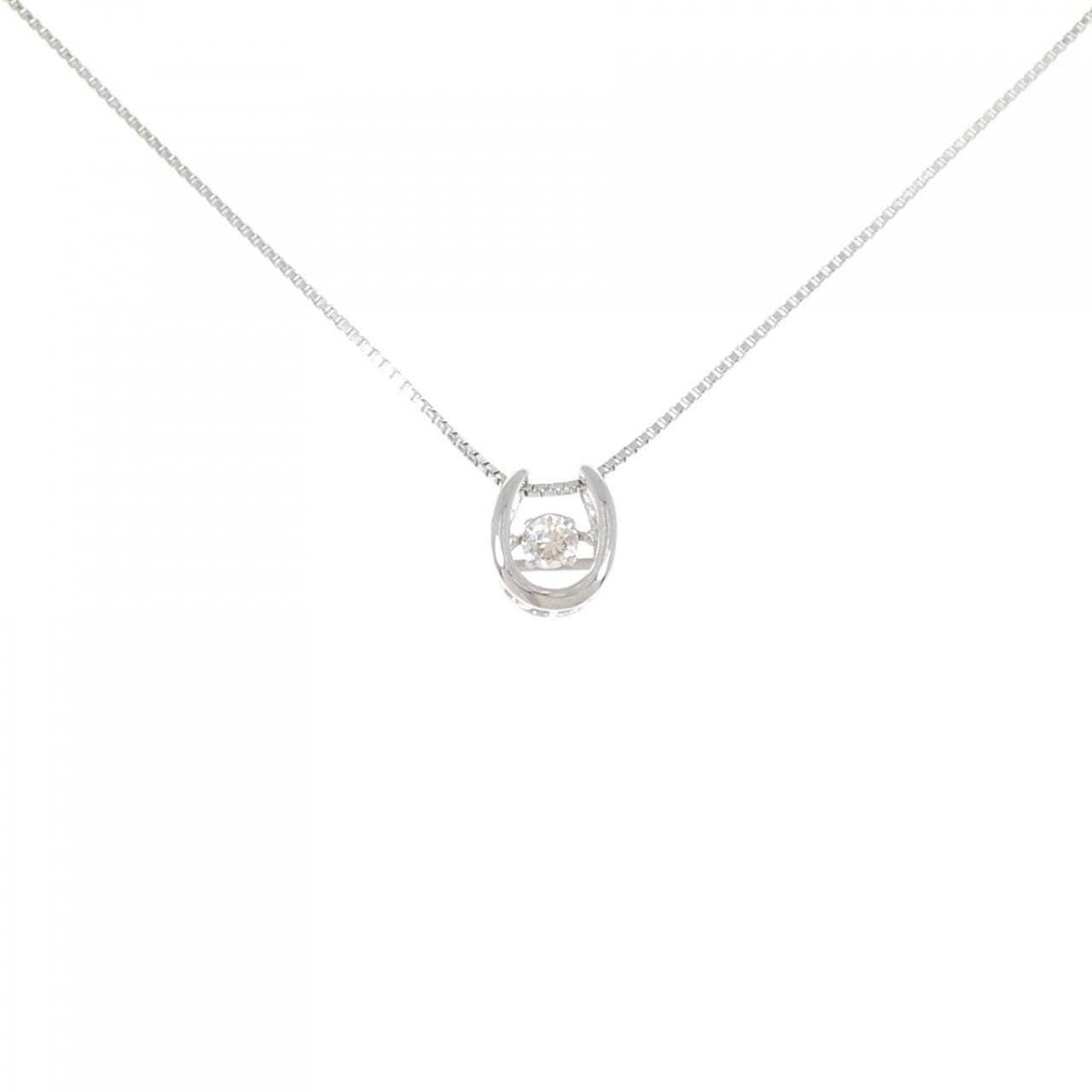 PT900/PT850 ダイヤモンド ネックレス 0.30CT
