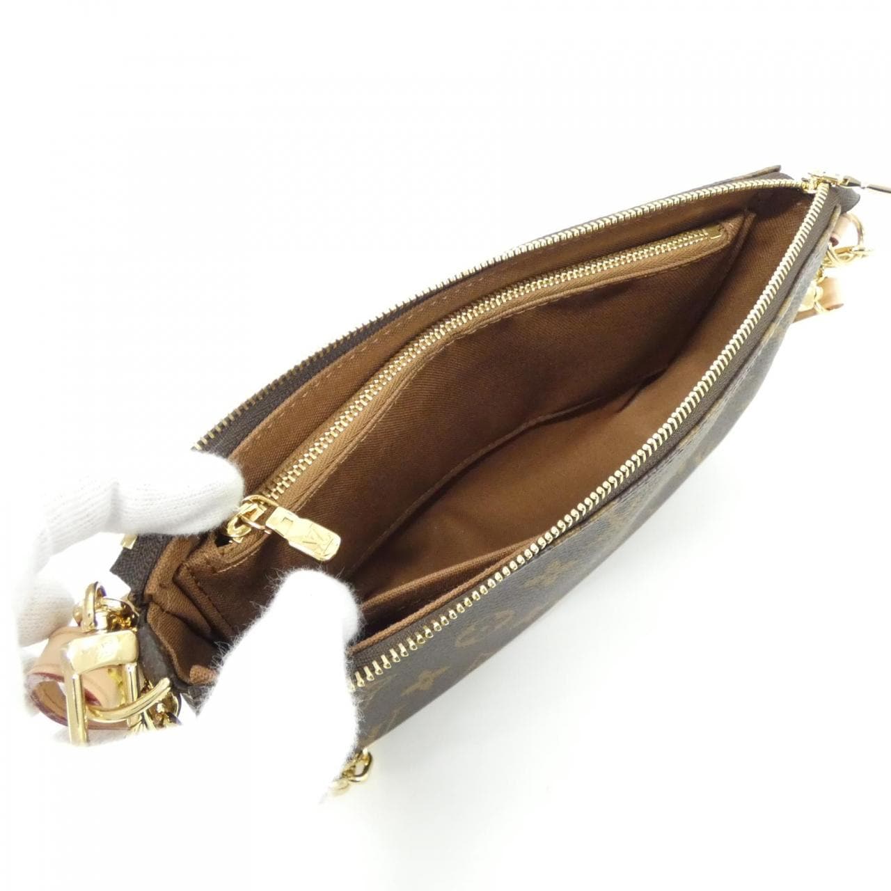 ルイヴィトン モノグラム ポシェット アクセソワール M82766 アクセサリーポーチ