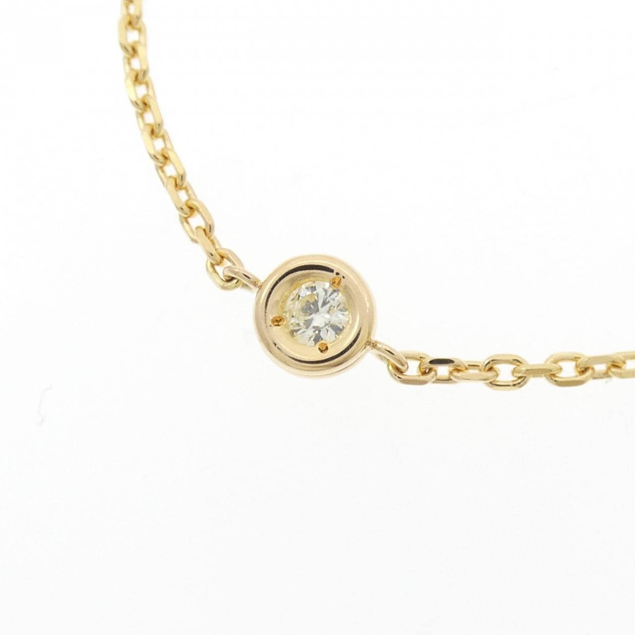 K18YG ダイヤモンド ネックレス 0.50CT