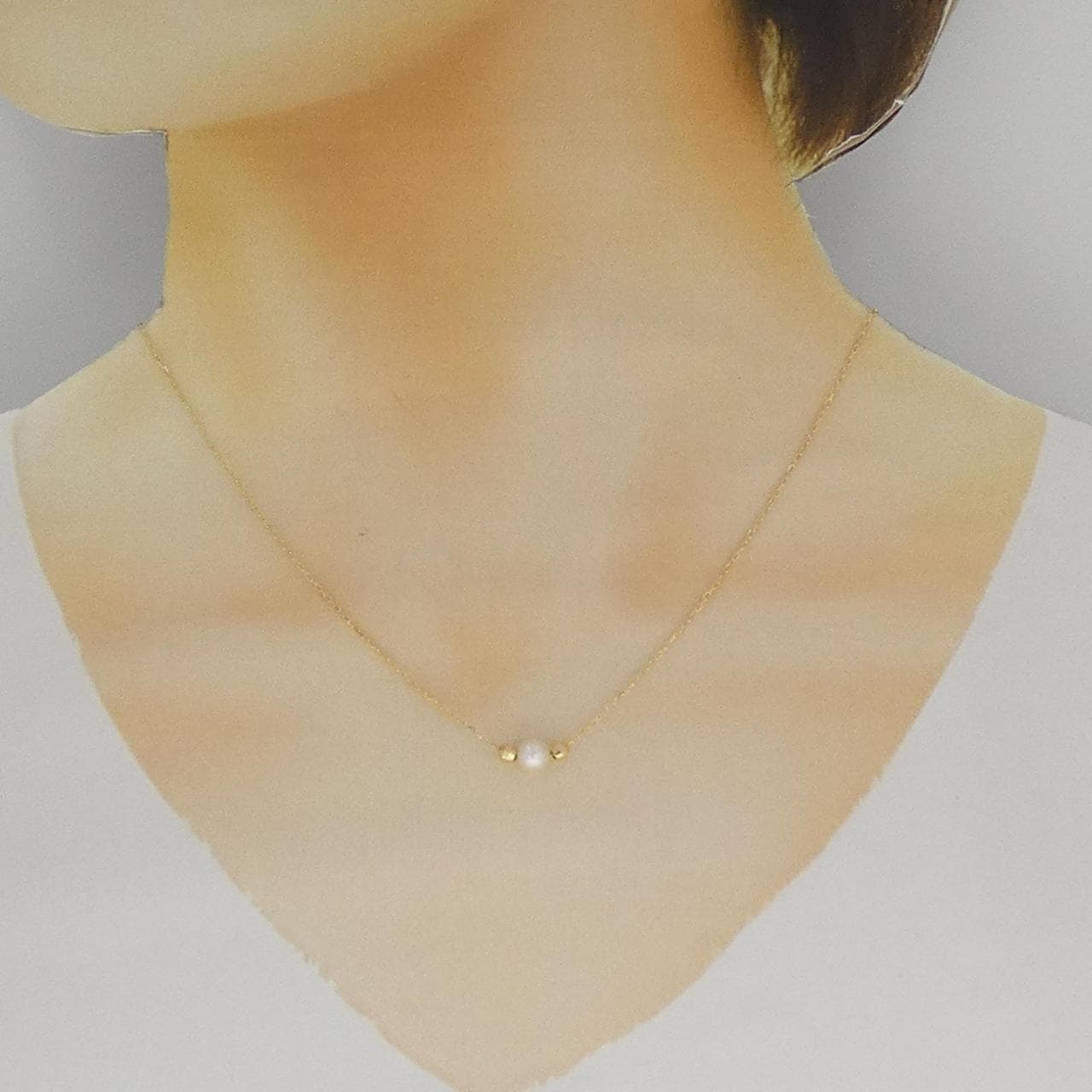 K18YG アコヤパール ネックレス 5.0mm
