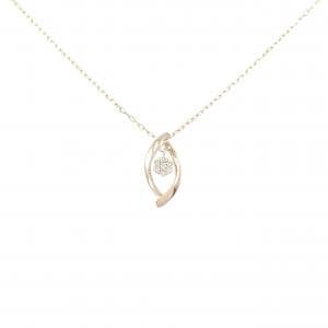 K10PG ダイヤモンド ネックレス 0.04CT