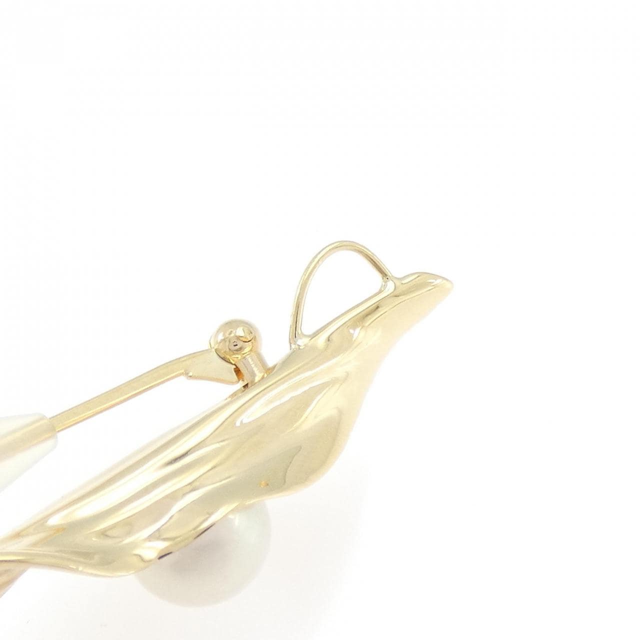 K18YG アコヤパール ブローチ 7.5mm