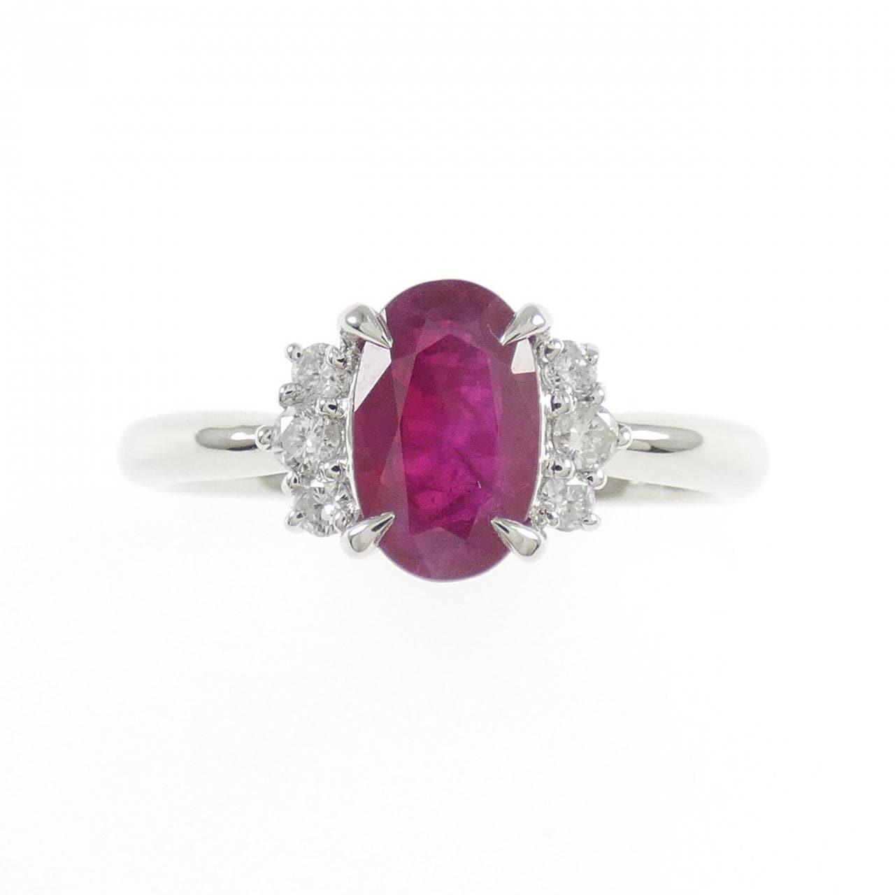 PT900 ルビー リング 1.12CT