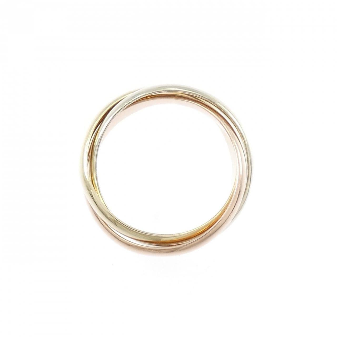 585スリーカラー ピンキーリング