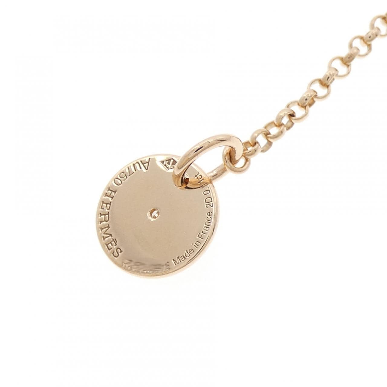 エルメス ガンバード ネックレス 0.11CT