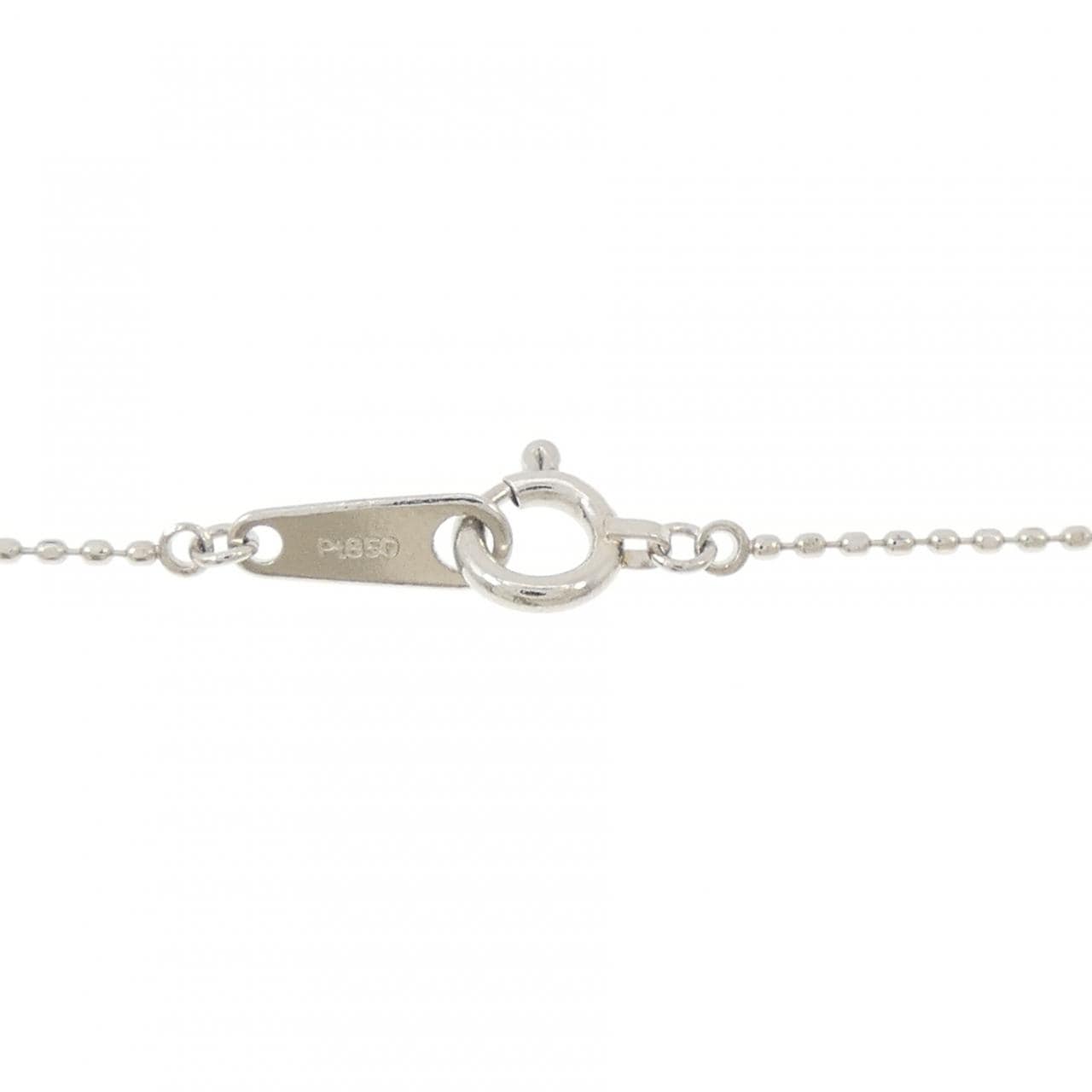 PT900/PT850 ダイヤモンド ネックレス 0.11CT