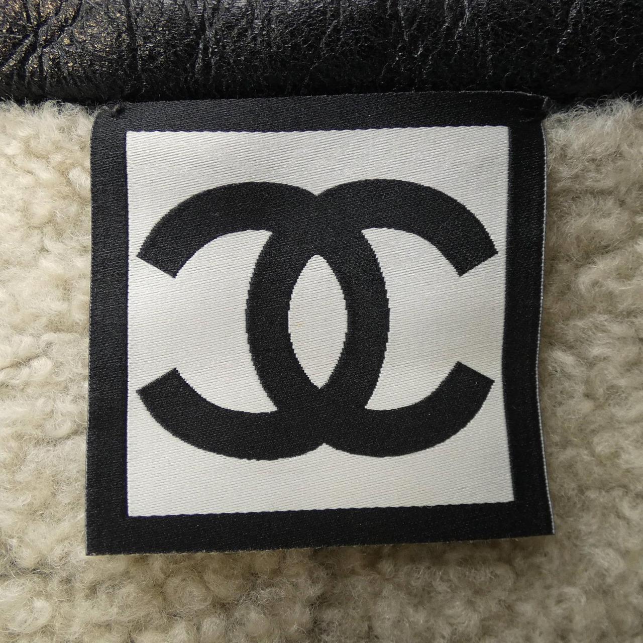 CHANEL shearling jacket