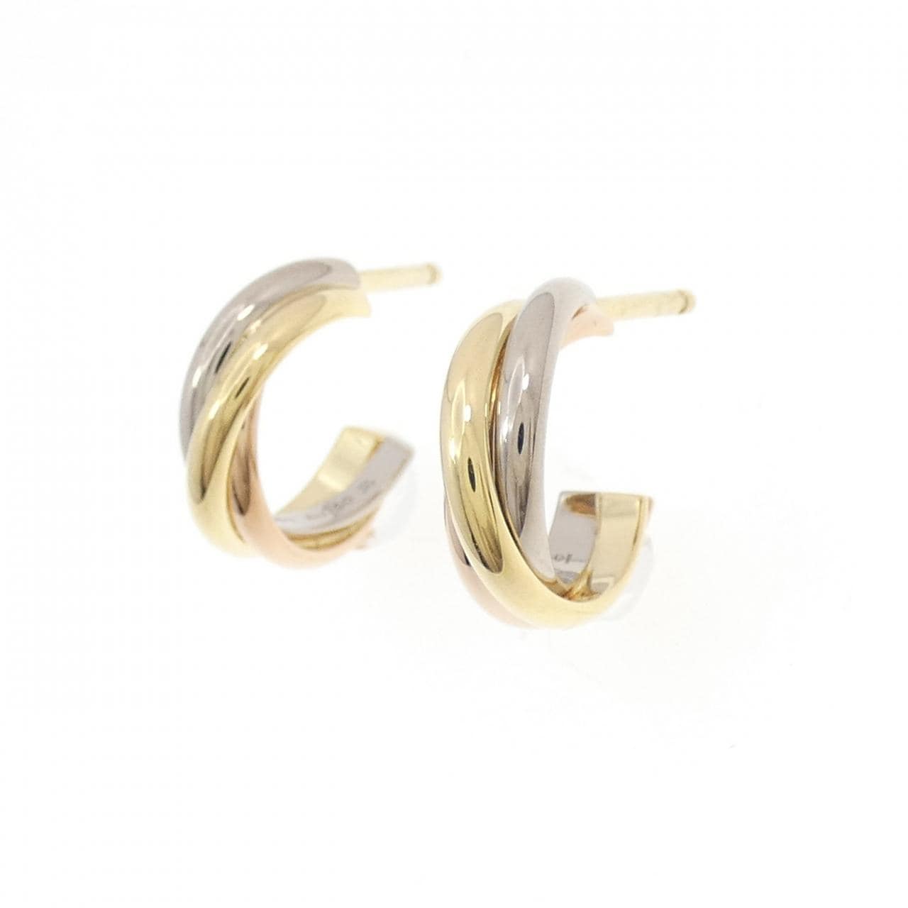 カルティエ トリニティ スモール ピアス