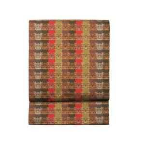 名古屋帯　開き名古屋　全通柄【龍村美術織物】