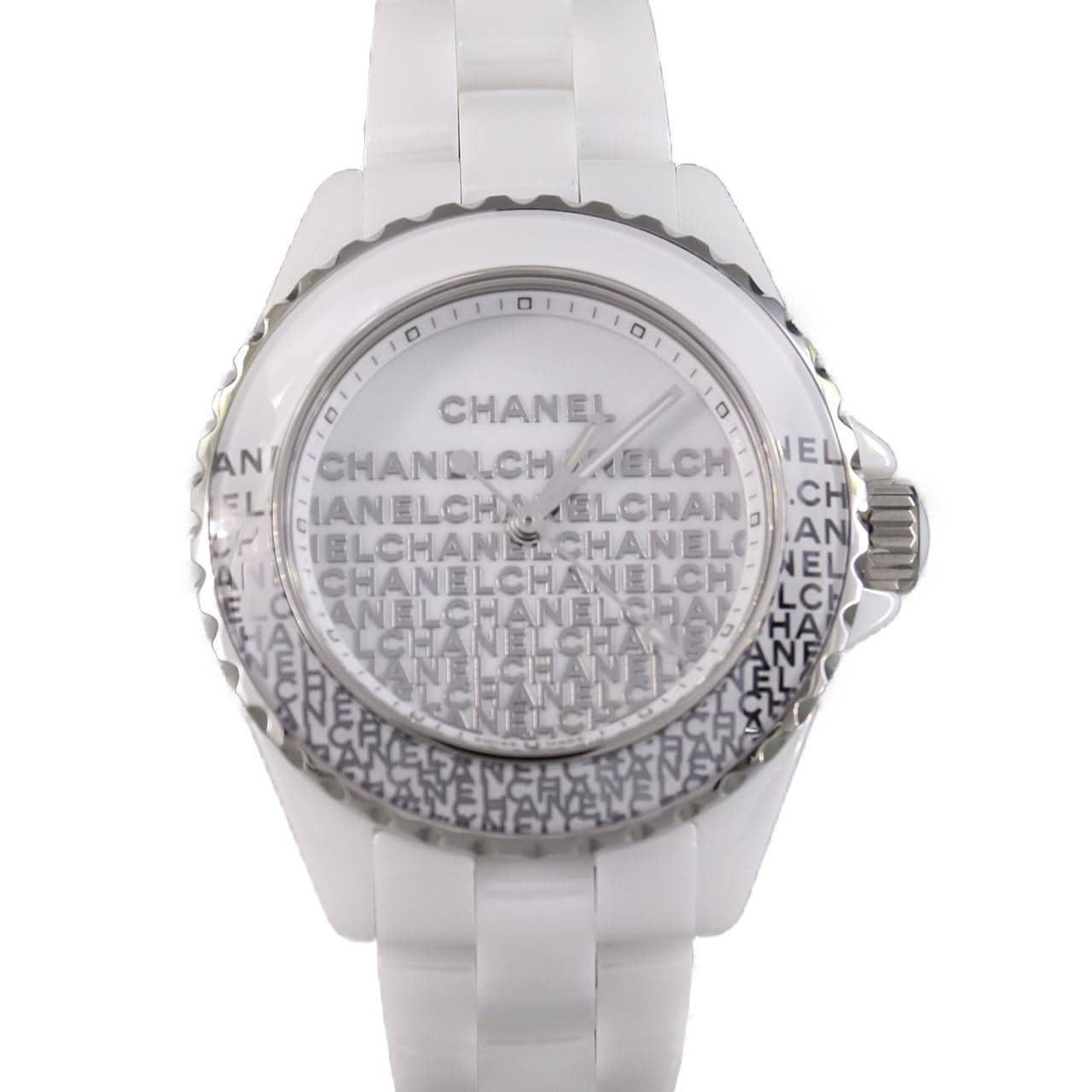 シャネル CHANEL J12ウォンテッドドゥシャネル H7419 ホワイト セラミック クオーツ レディース 腕時計
