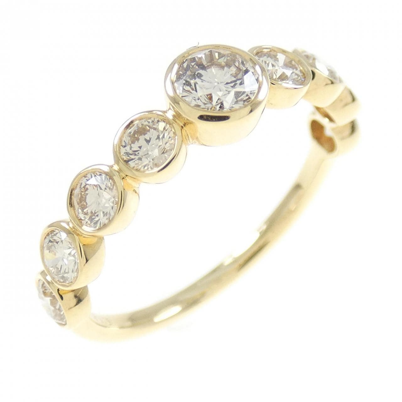 【新品】K18YG ダイヤモンド リング 0.79CT