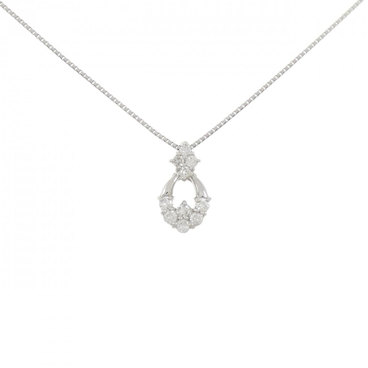 PT900/PT850 ダイヤモンド ネックレス 0.25CT