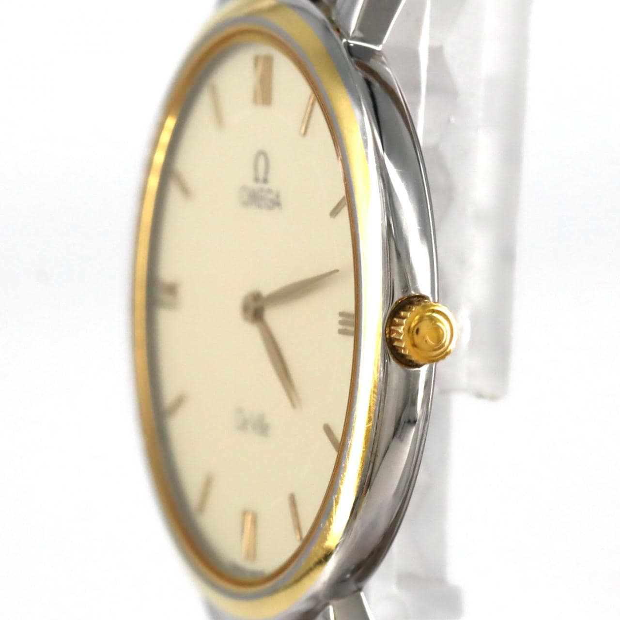 【ノーメンテナンス特価】オメガ デ･ビル コンビ 7200.22 SSxGP クォーツ