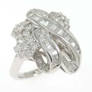 PT900 ダイヤモンド リング 1.10CT