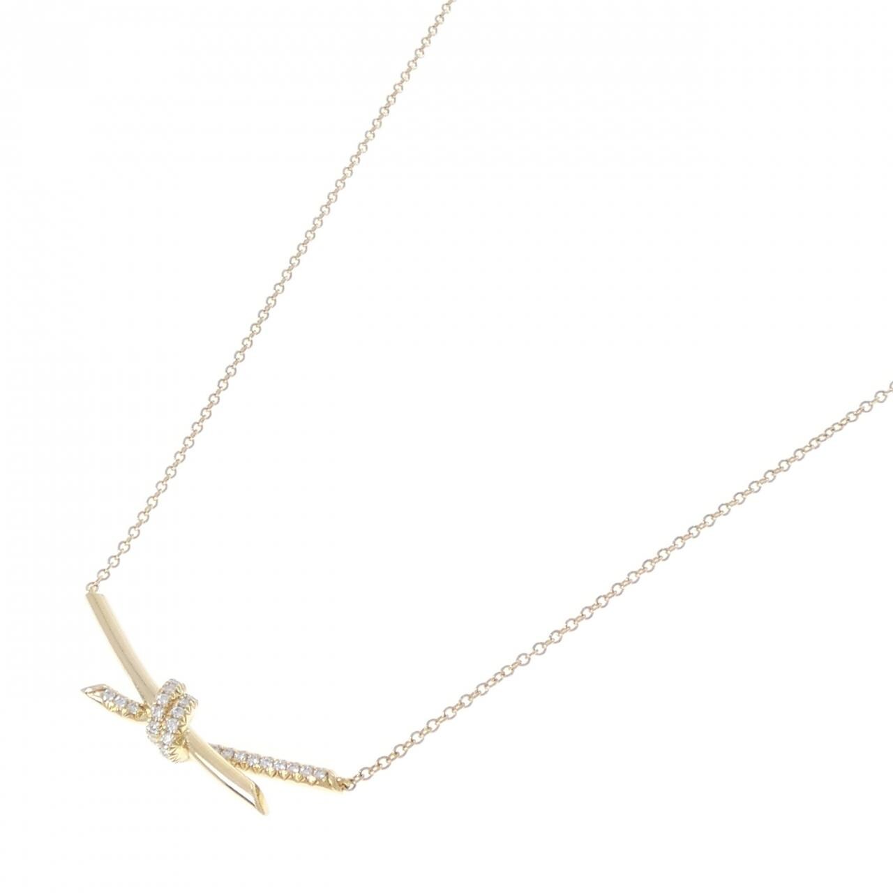 ティファニー ノット ネックレス 0.25CT