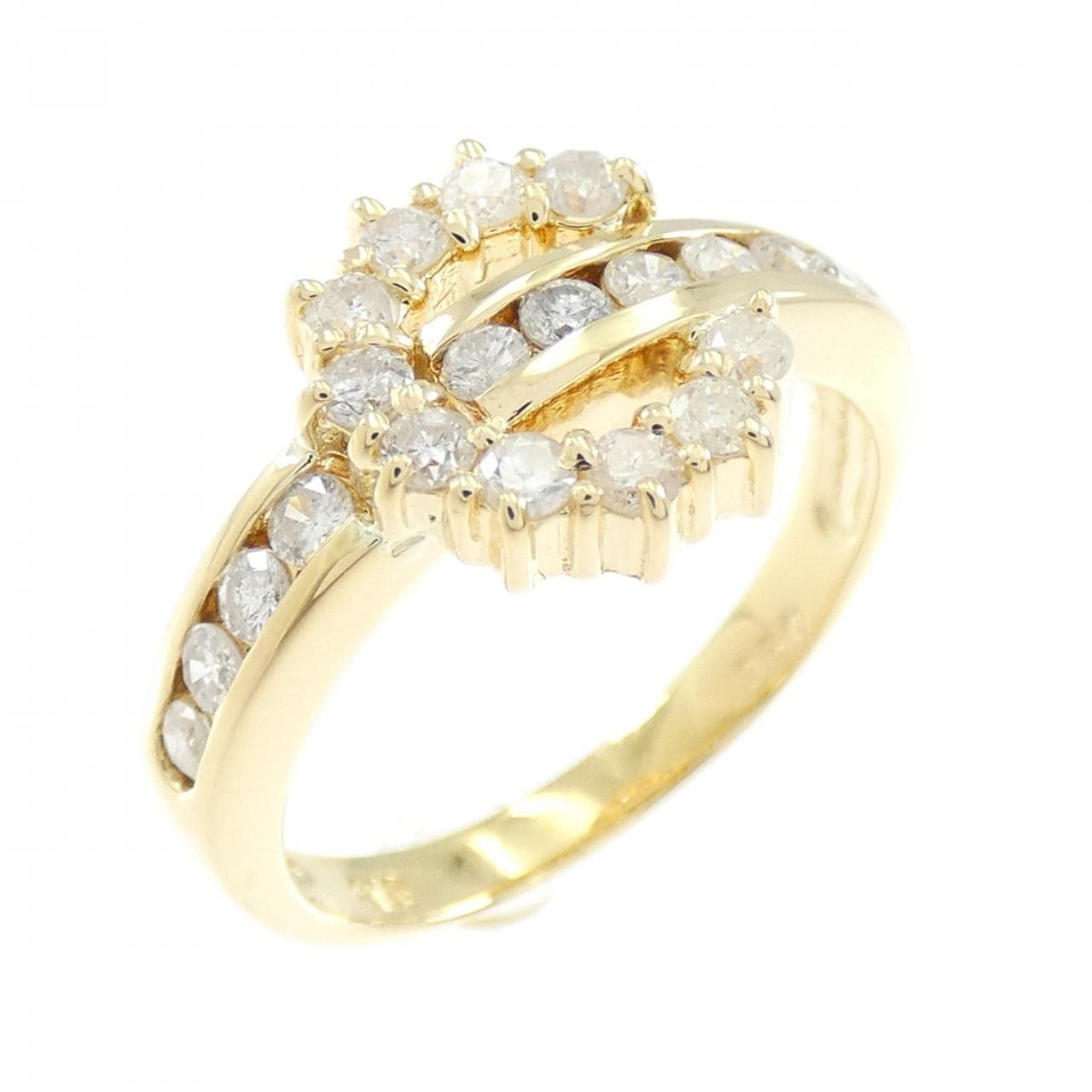 K18YG ダイヤモンド リング 0.50CT