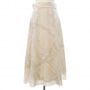 エルメス HERMES PASSEMENTERIE 3H0318DM ツイルレーヌ スカート