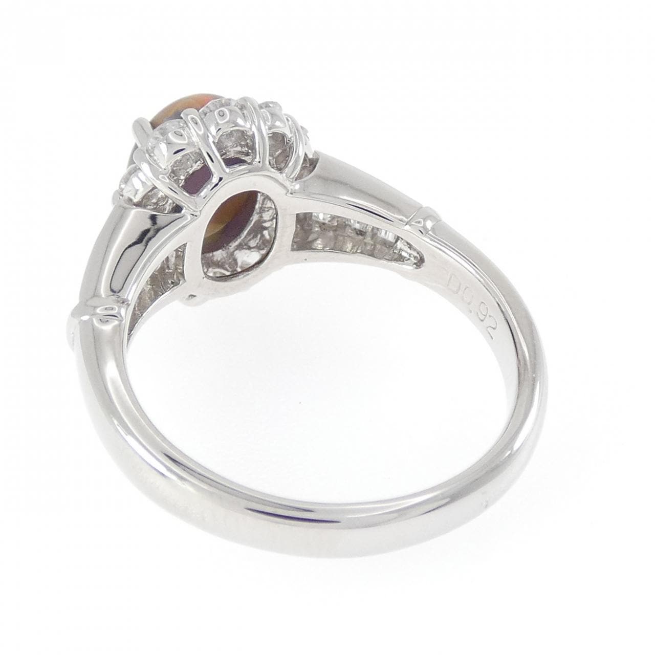 PT900 ブラックオパール リング 1.13CT