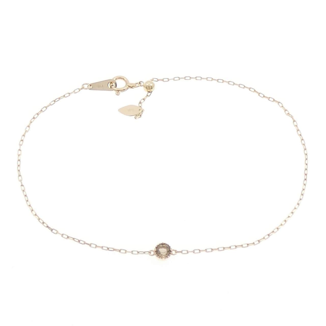 K10YG スモーキークオーツ ブレスレット