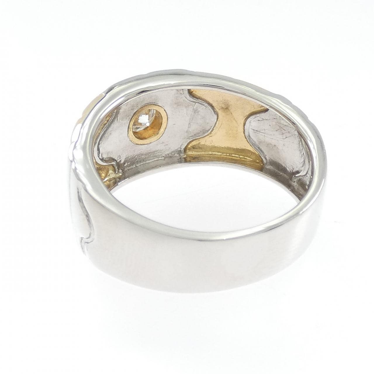 PT900/K18YG ダイヤモンド リング 0.340CT