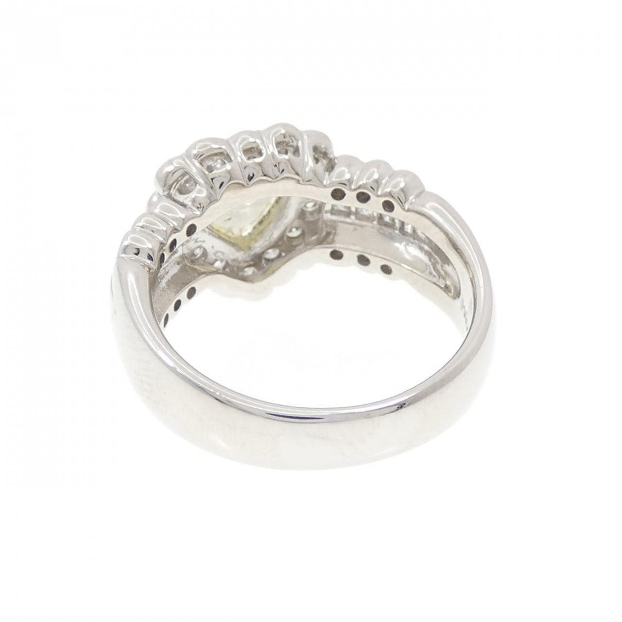 PT900 ハート ダイヤモンド リング 1.007CT