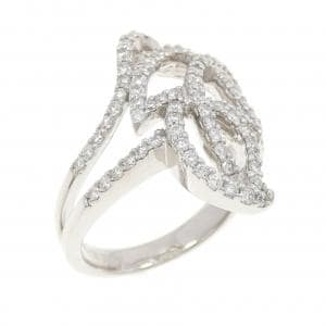 K18WG ダイヤモンド リング 0.70CT