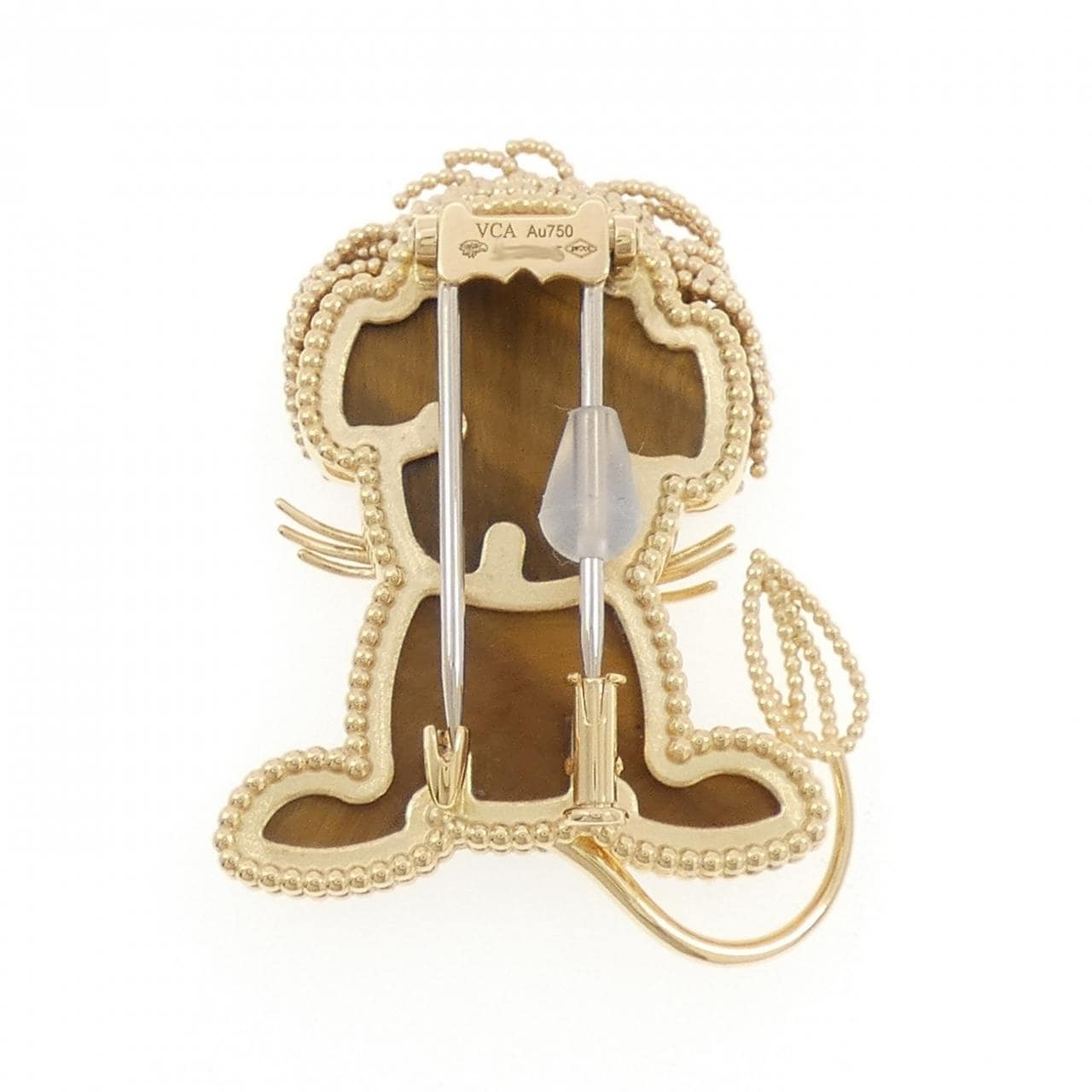 ヴァンクリーフ&アーペル ラッキーアニマルズ リオン ブローチ