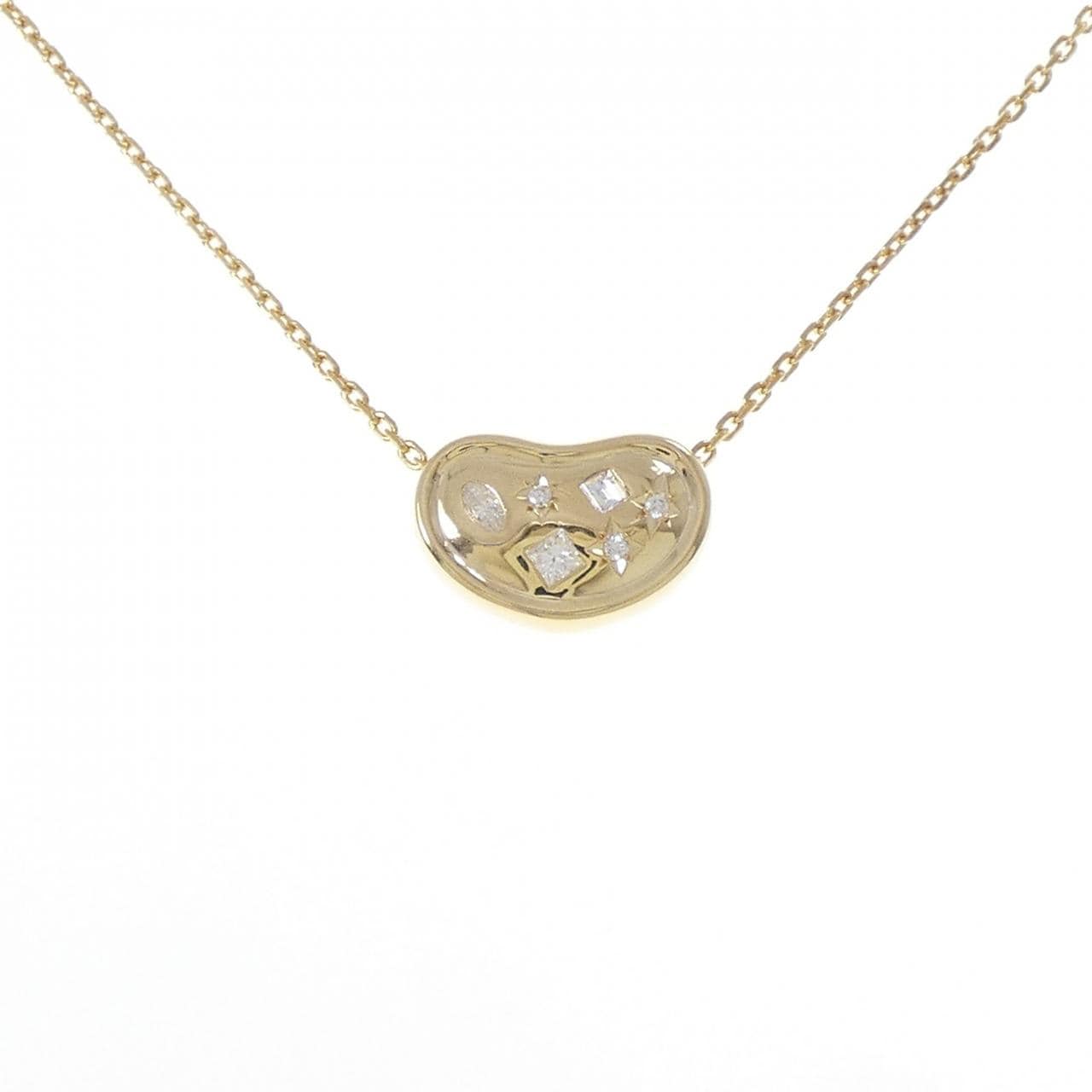 K18YG ダイヤモンド ネックレス 0.25CT