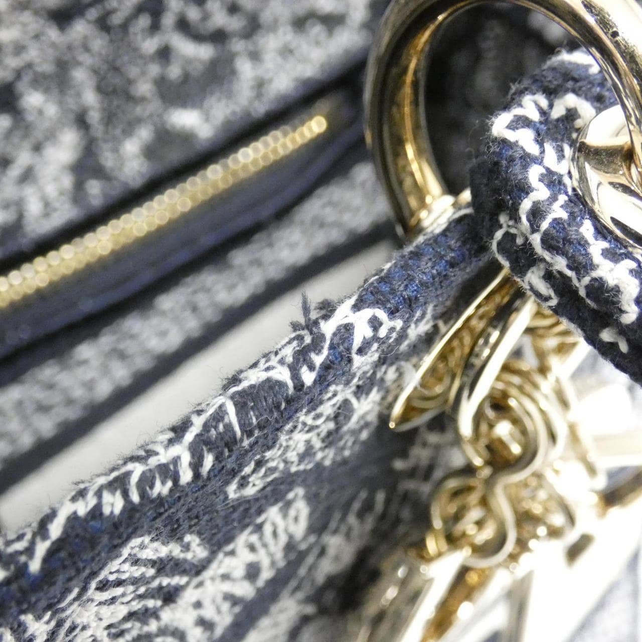 クリスチャンディオール TOILE DE JOUY REVERSE レディ ディーライト ミディアム M0565ORGO バッグ