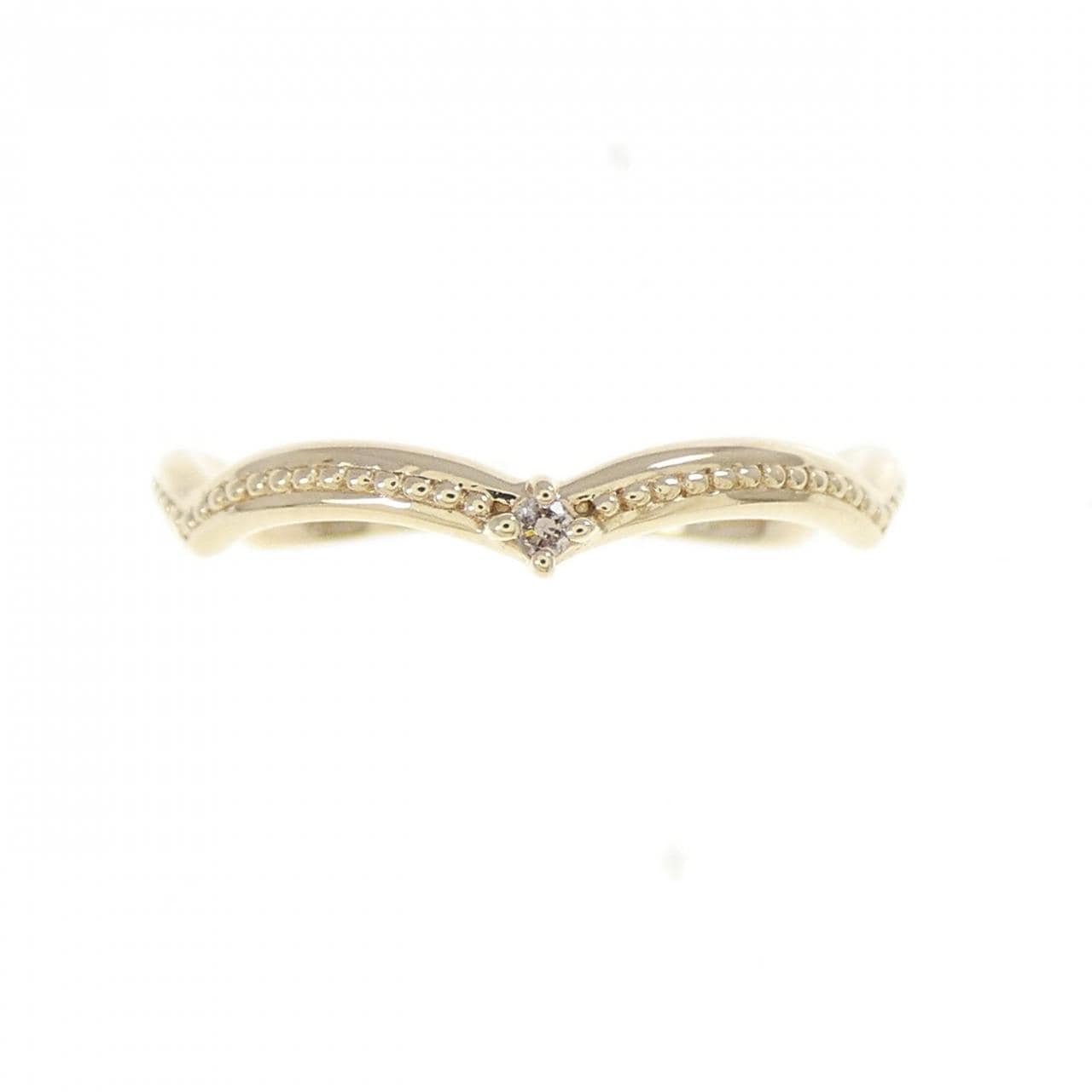 K10YG ダイヤモンド リング