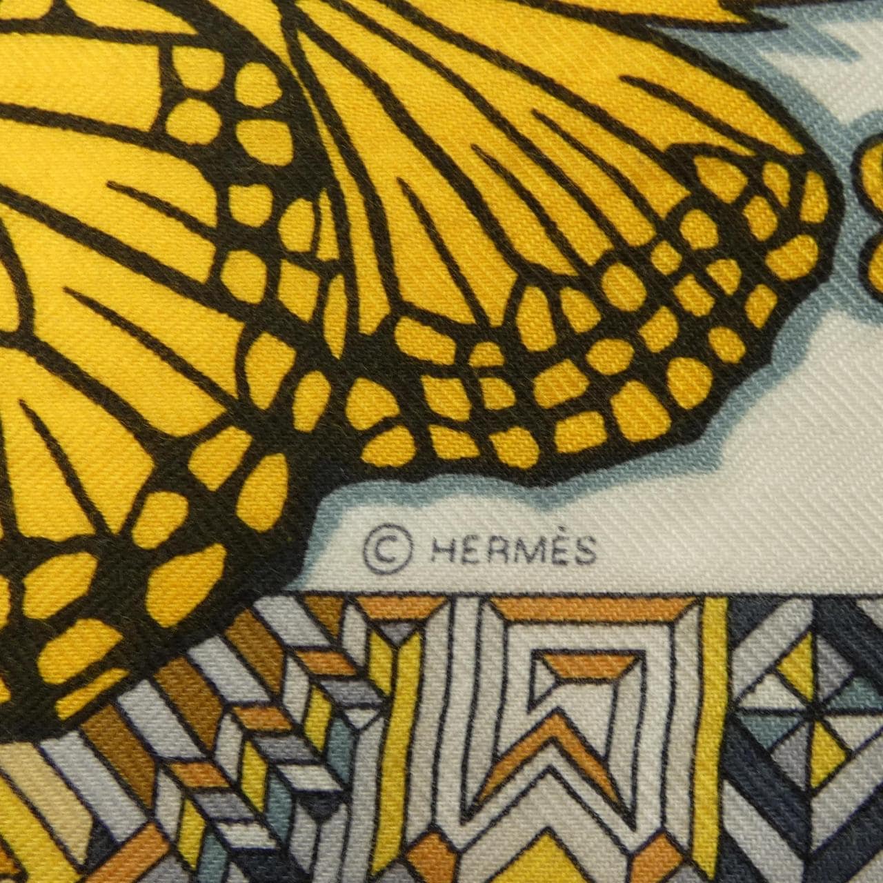 エルメス HERMES LE JAGUAR ET LE COLIBRI H243919S カレジェアン140 ショール