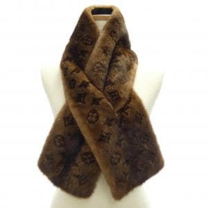 ルイヴィトン LOUIS VUITTON エシャルプ モノグラミンク M76737 MUFFLER