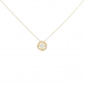 K18YG ダイヤモンド ネックレス 0.085CT