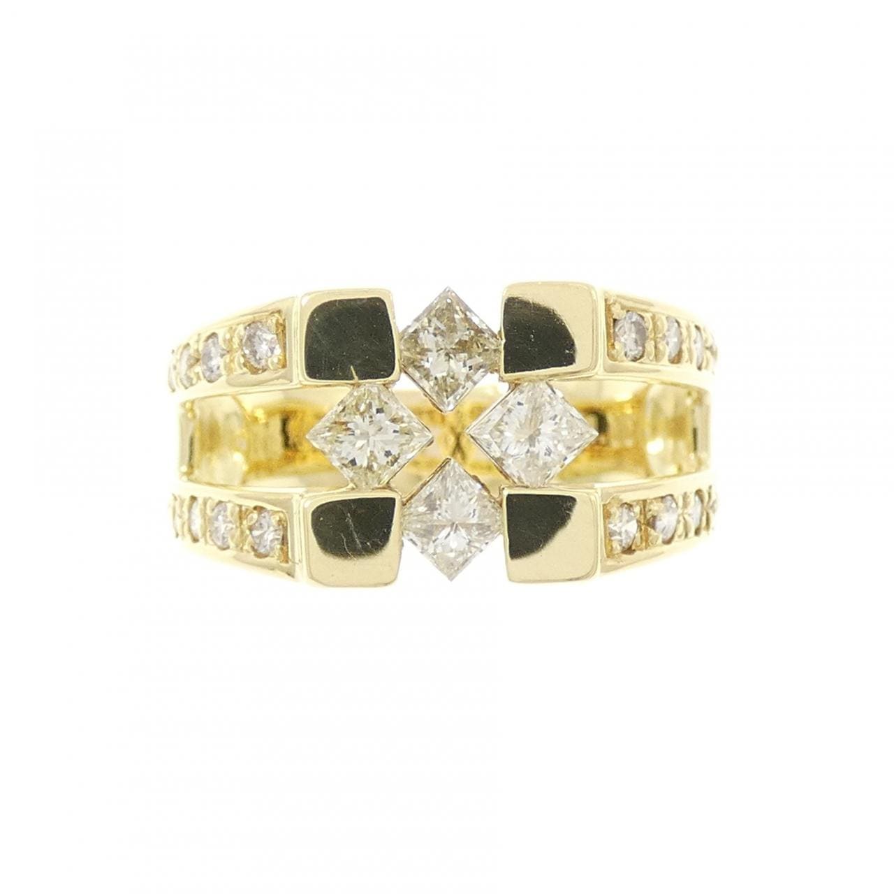 K18YG ダイヤモンド リング 1.00CT