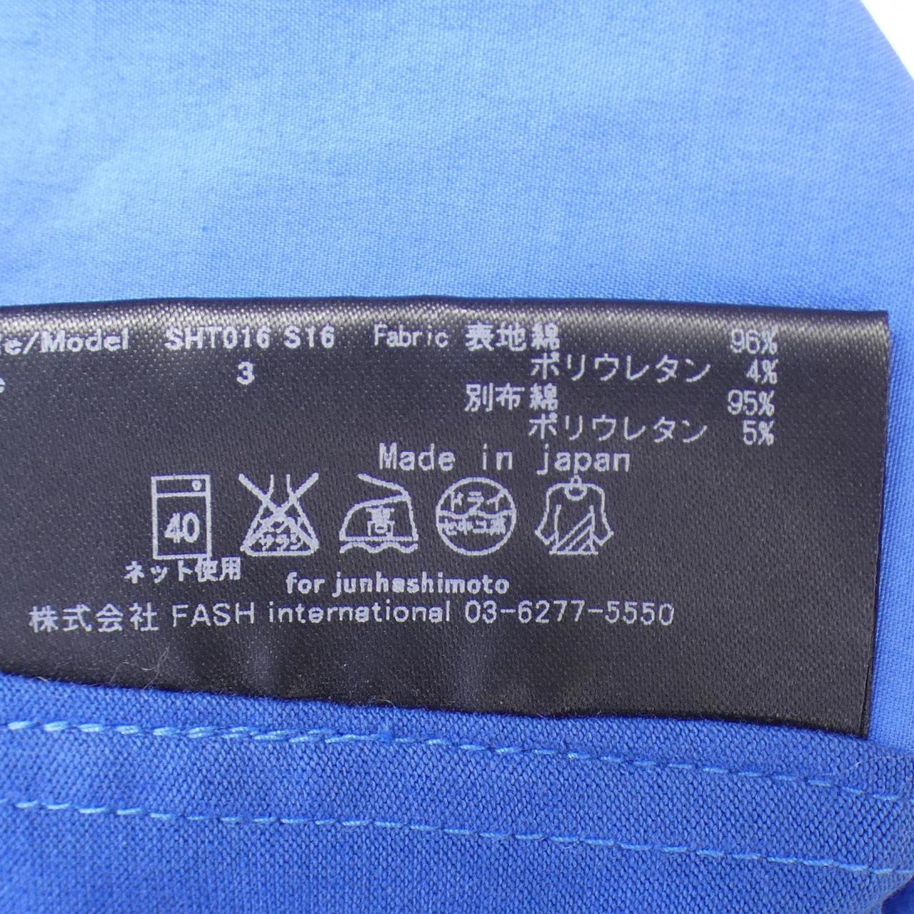 ジュンハシモト JUN HASHIMOTO シャツ