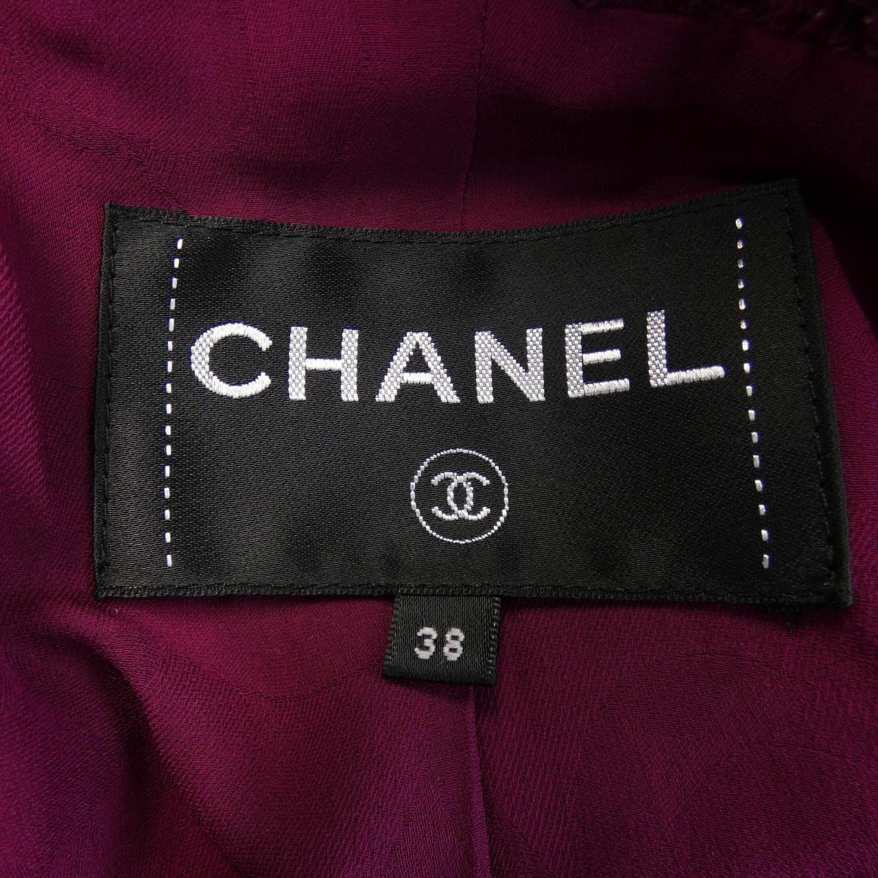 シャネル CHANEL ノーカラージャケット