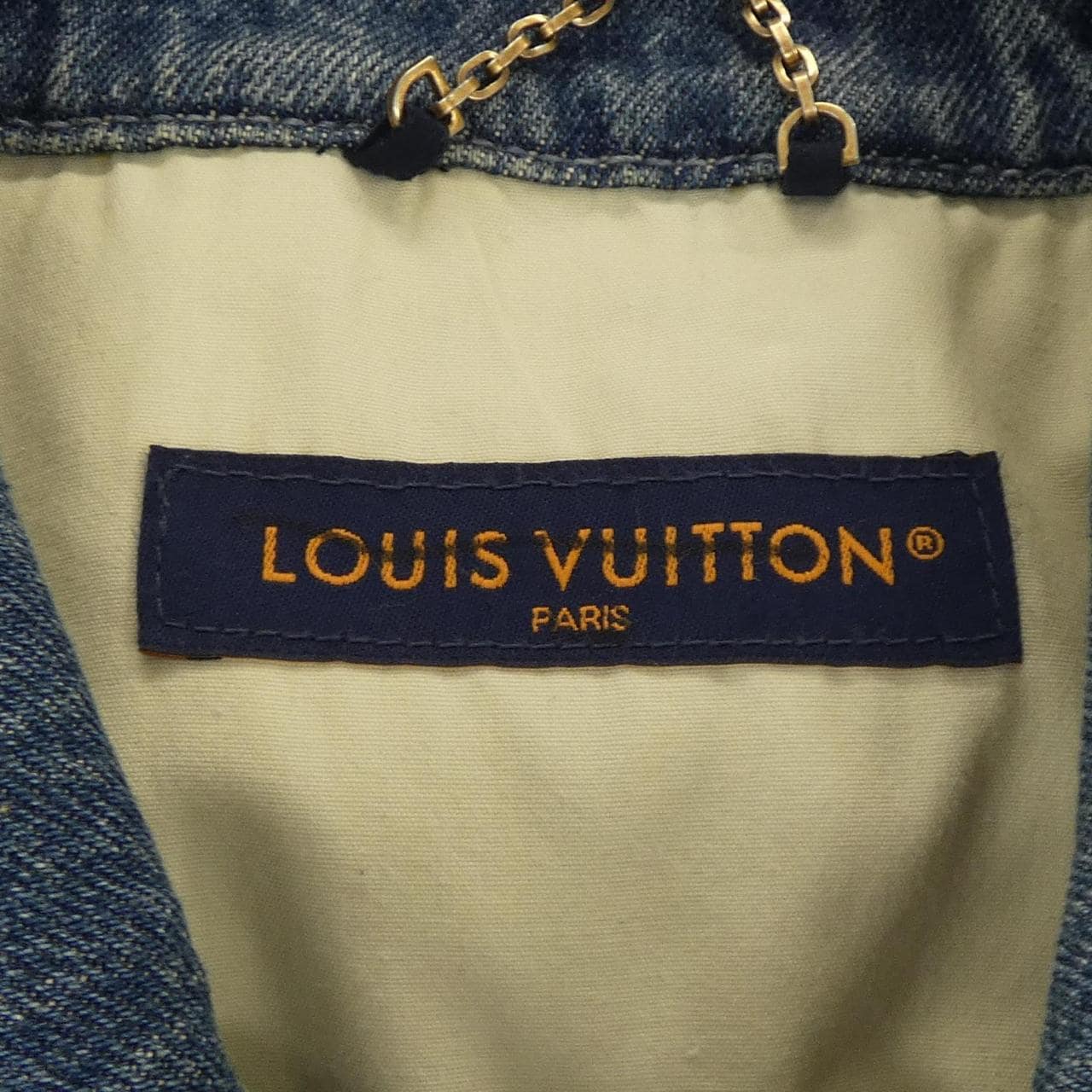 ルイヴィトン LOUIS VUITTON ショートスリーブデニムワークウエアシャツ HOS46WY38 デニムジャケット