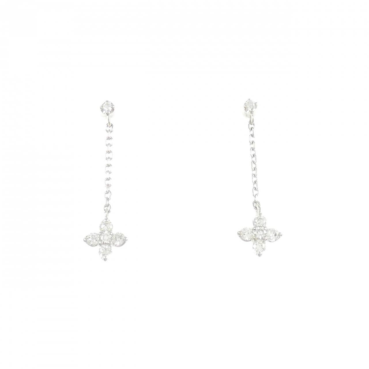 ポンテヴェキオ ダイヤモンド ピアス 0.10CT