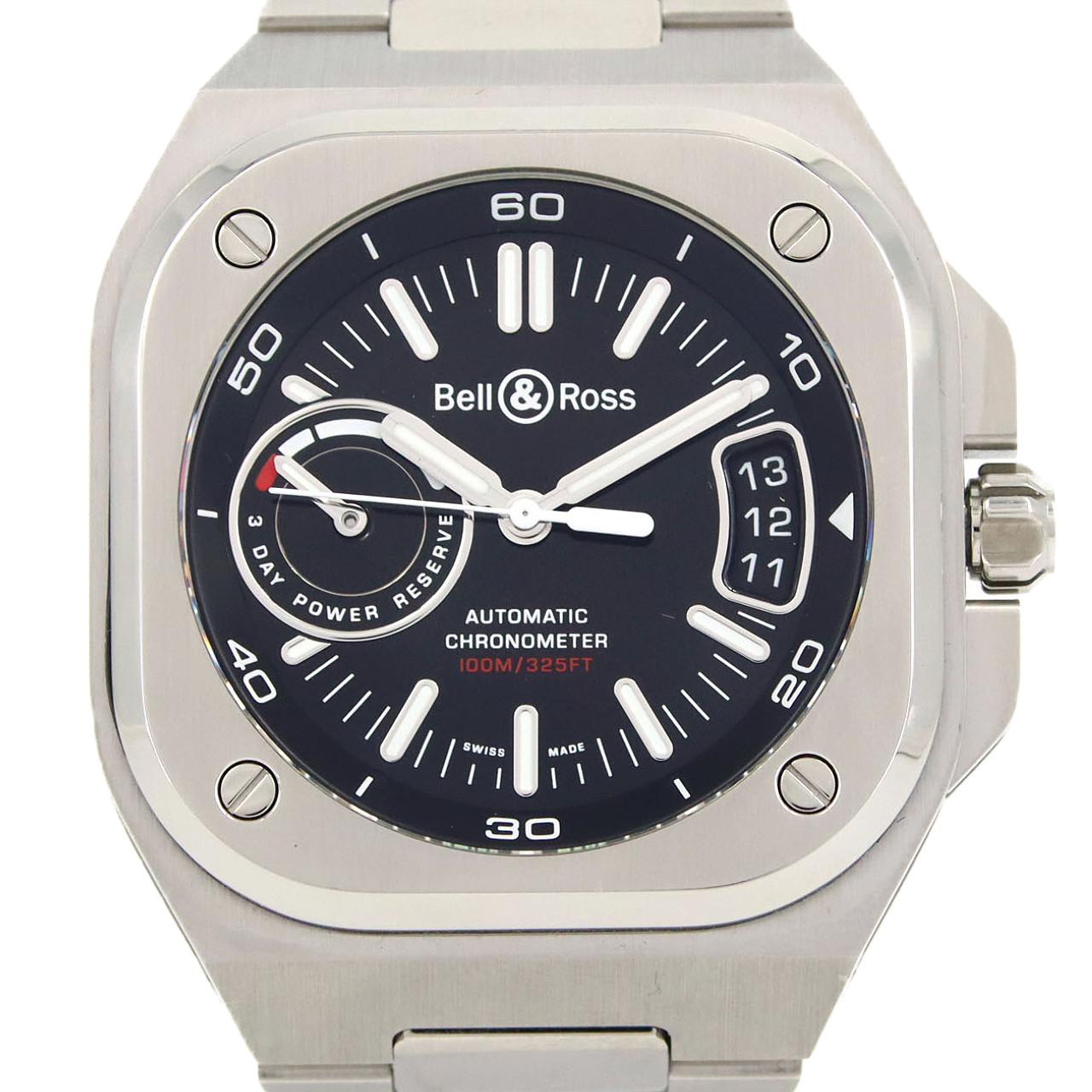 ベル&ロス BR-X5ブラックスティール BRX5R-BL-ST/SST SS 自動巻