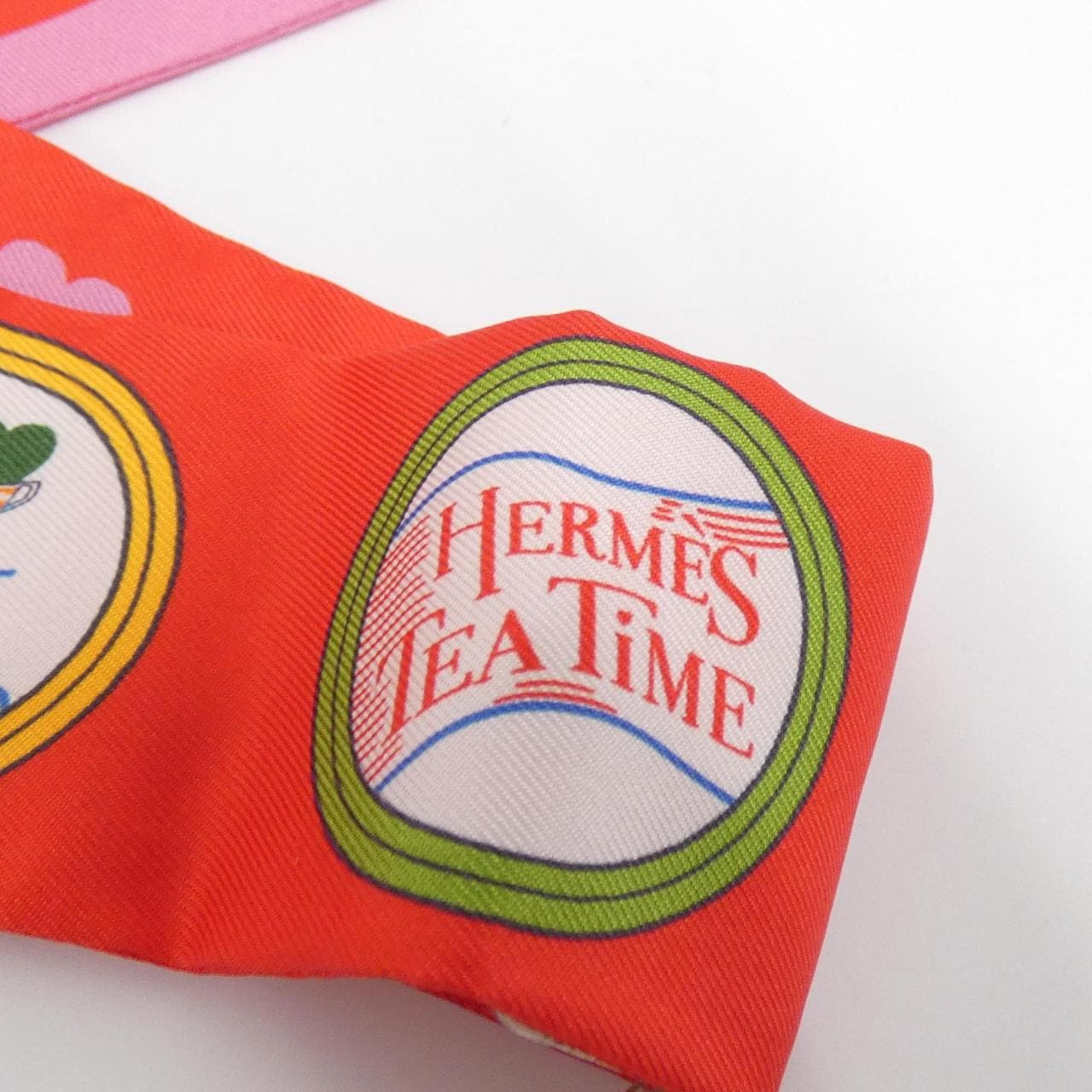 【未使用品】エルメス TEA TIME ツイリー 063782S スカーフ