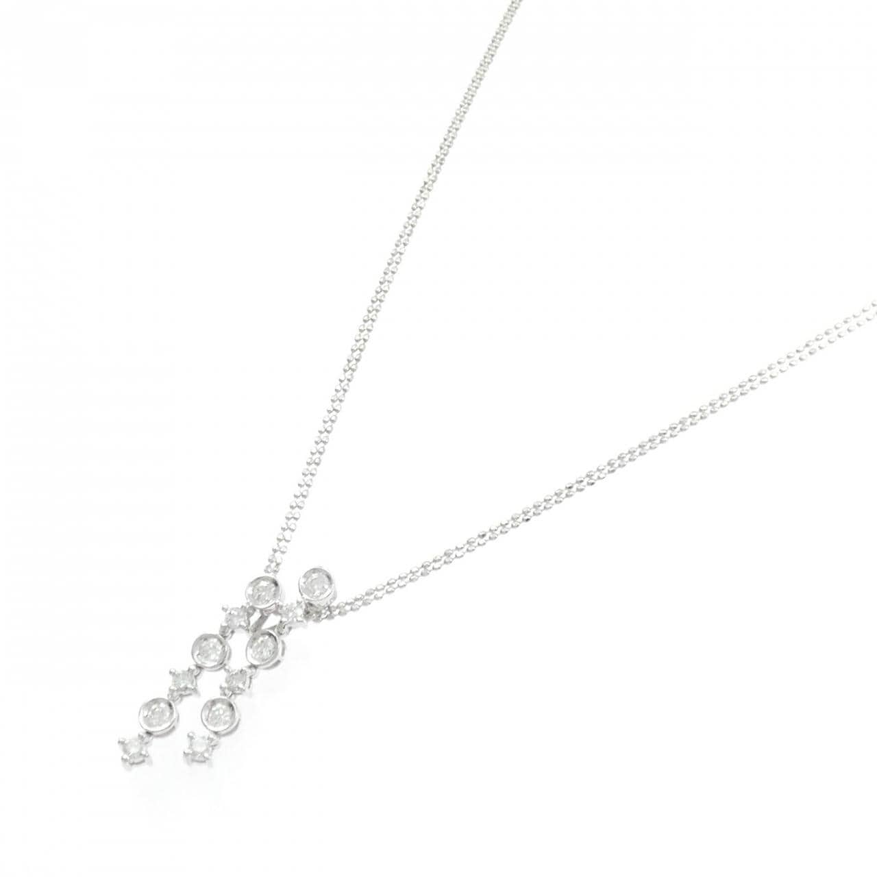 LINE ダイヤモンド ネックレス 0.50CT