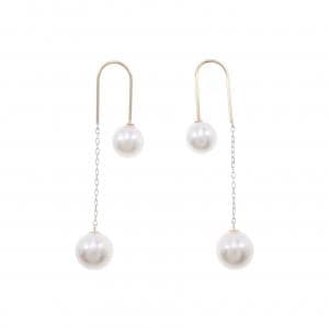 [BRAND NEW] K18YG Akoya pearl earrings