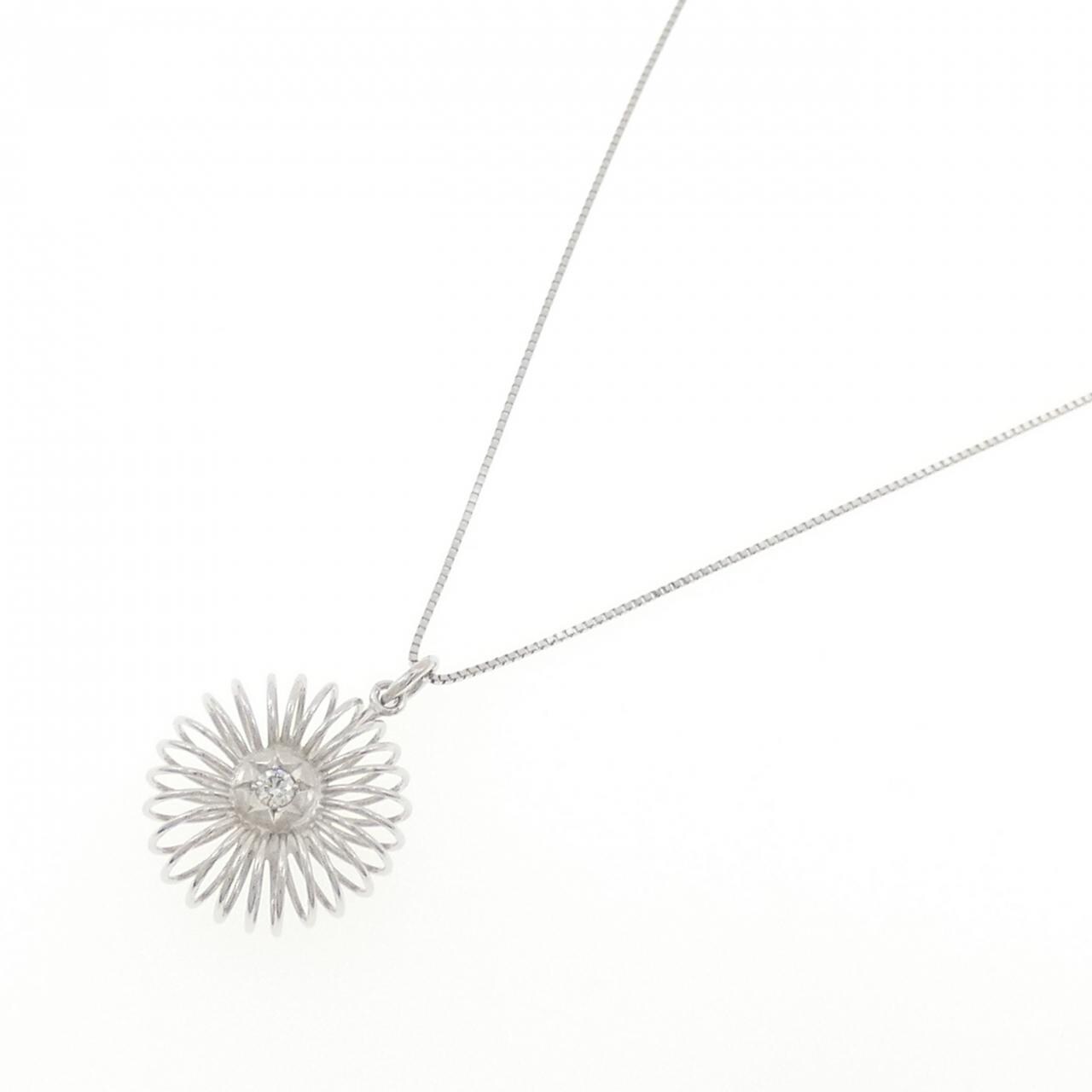 PT/PT850 ダイヤモンド ネックレス 0.13CT